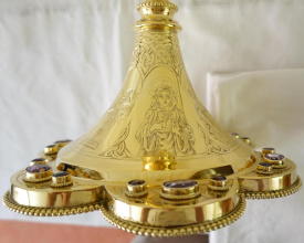 Antique Irish Gothic Chalice